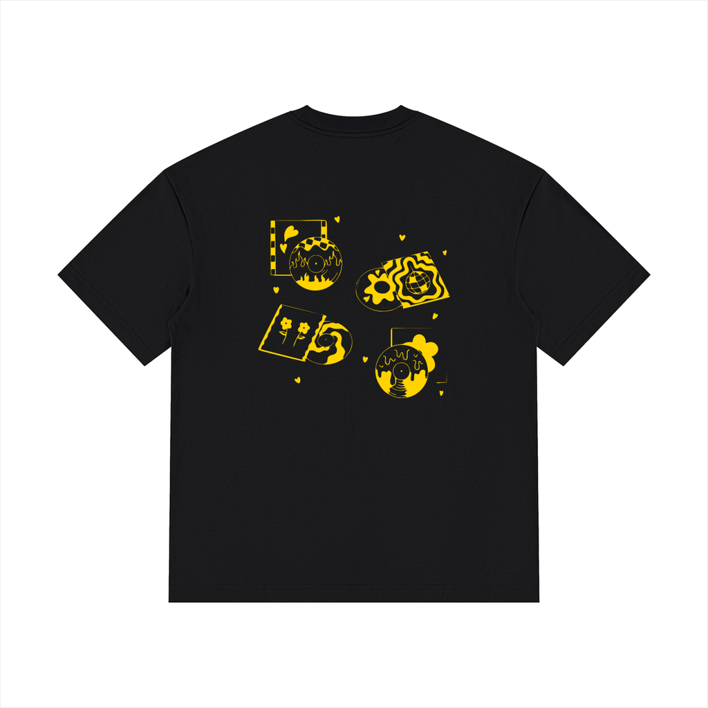Unisex Drop Shoulder Cotton T-Shirt