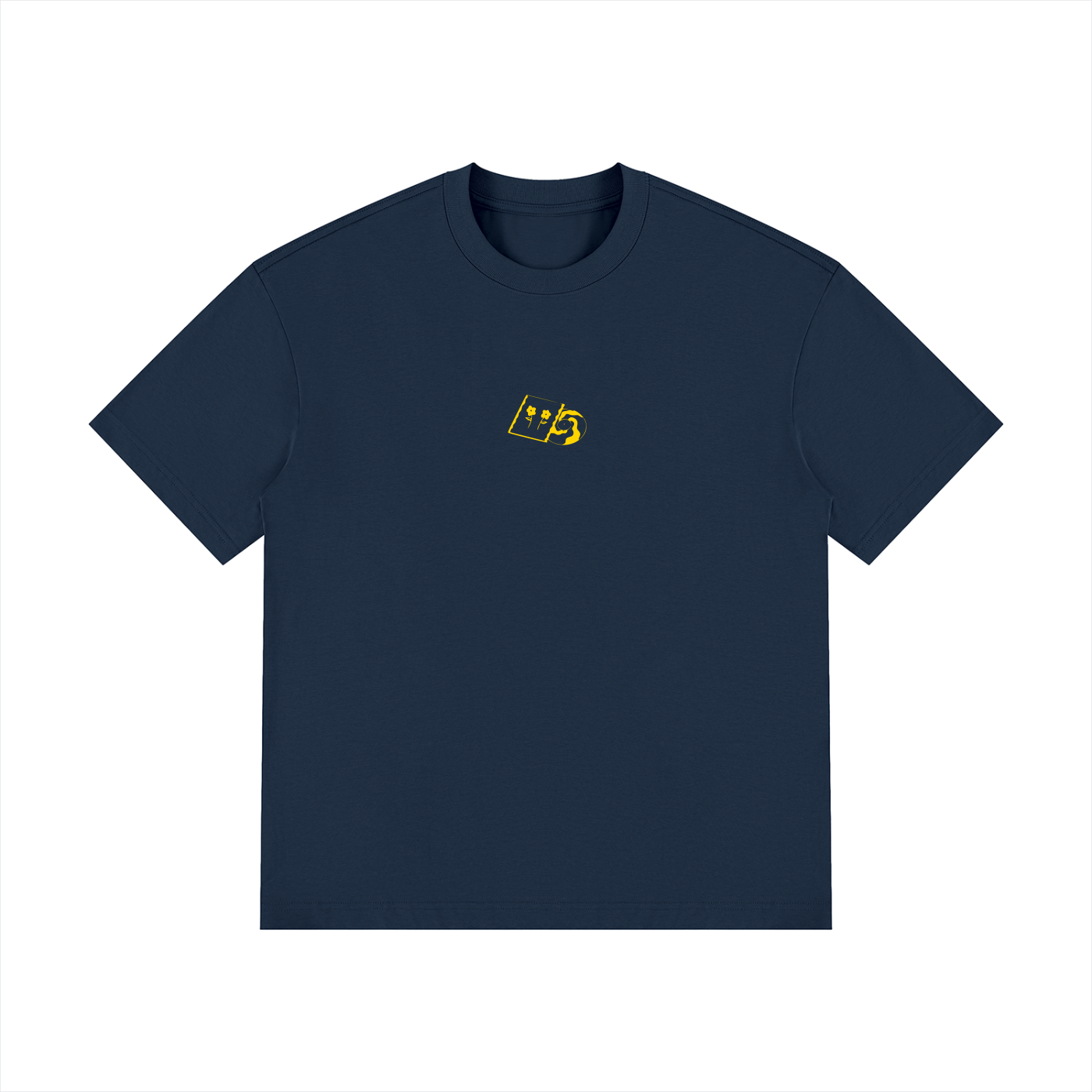 Unisex Drop Shoulder Cotton T-Shirt