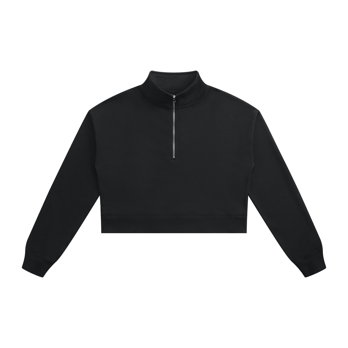 STAY WILD / 01 Women's Crop Quarter-Zip