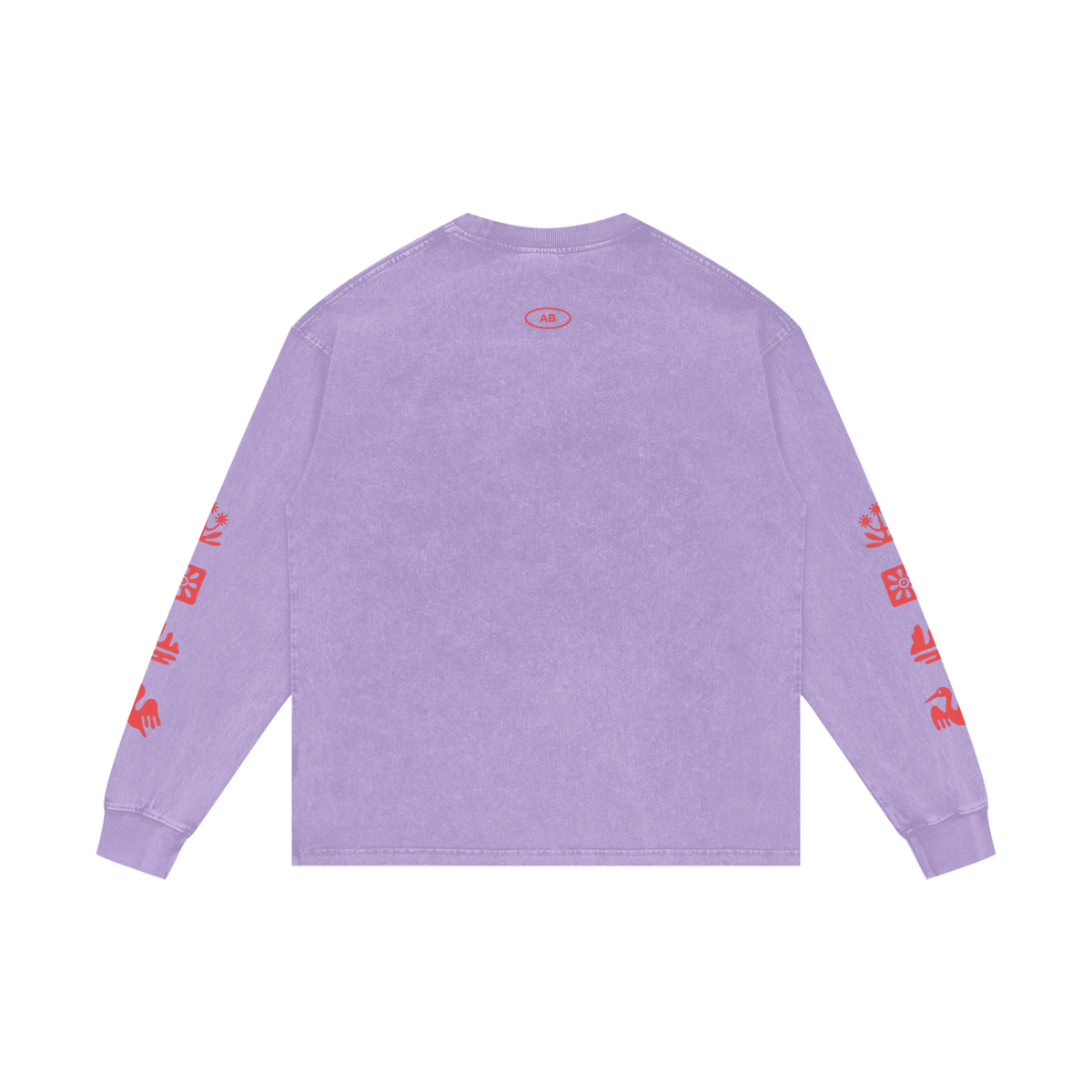 SAONA / 01 Acid Wash Oversize Long Sleeve