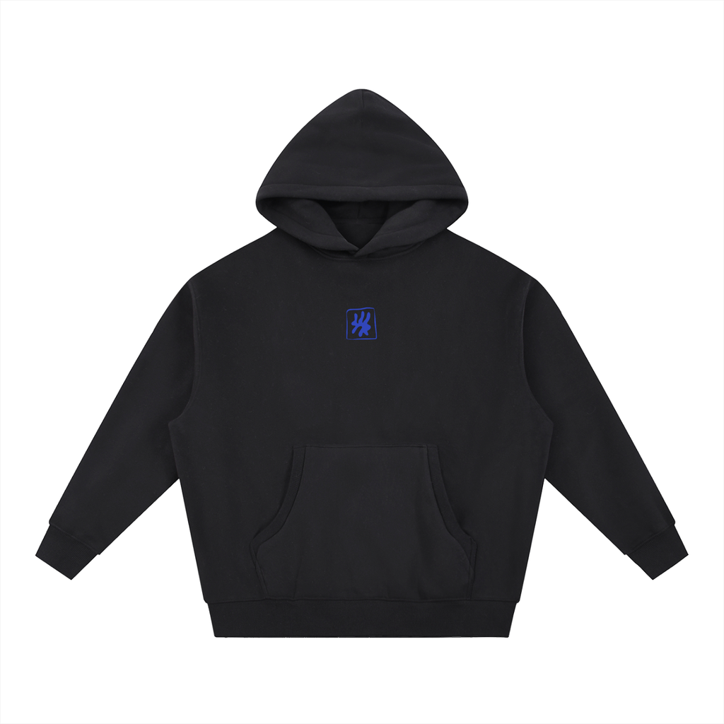 Essential Oversized Boxy Fit Fleece Hoodie