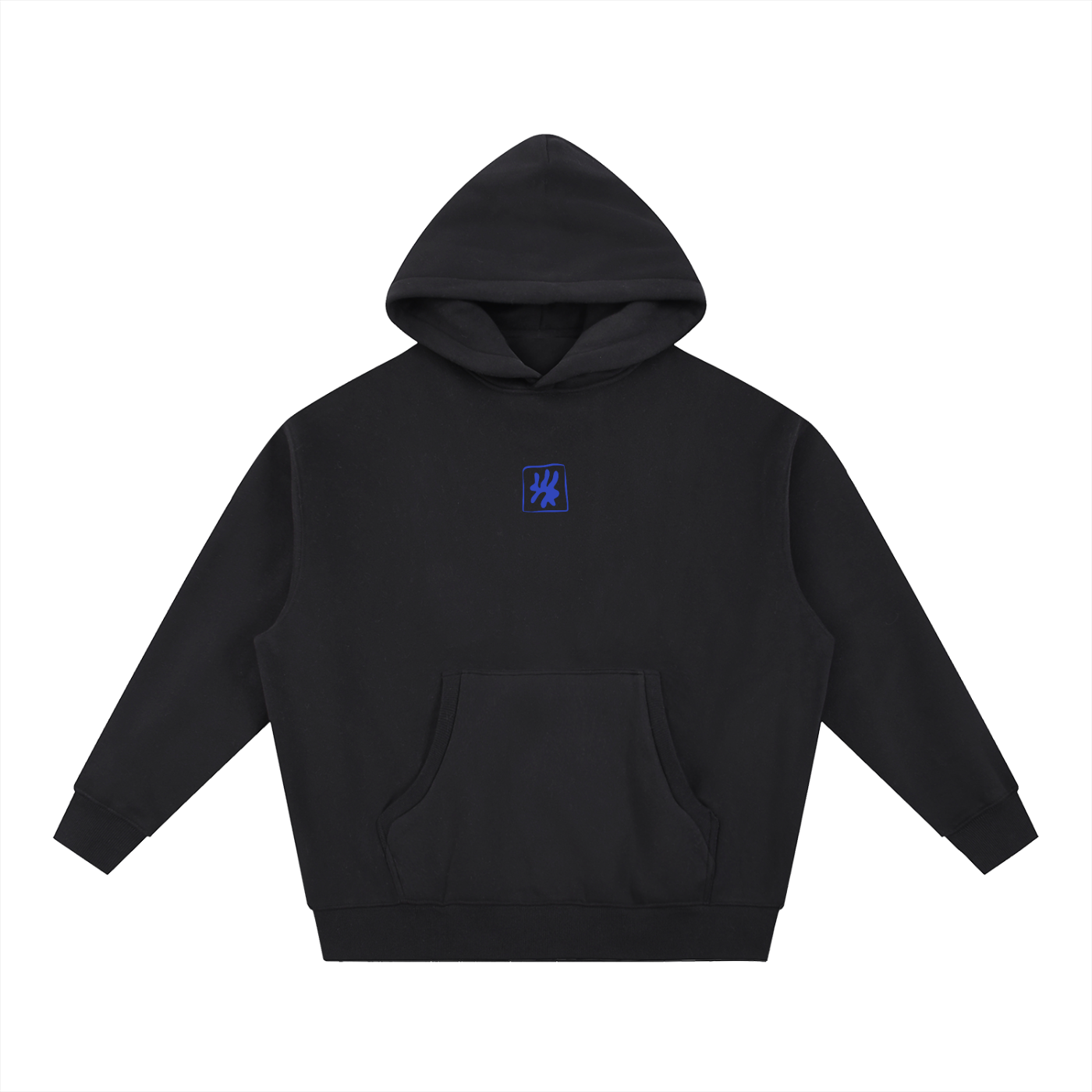 Essential Oversized Boxy Fit Fleece Hoodie