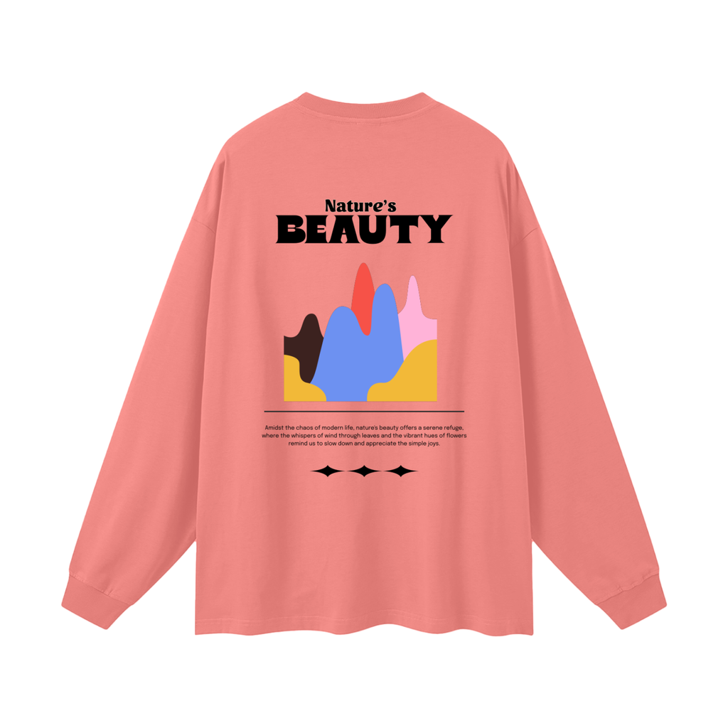 Oversized Unisex Long Sleeve T-Shirt
