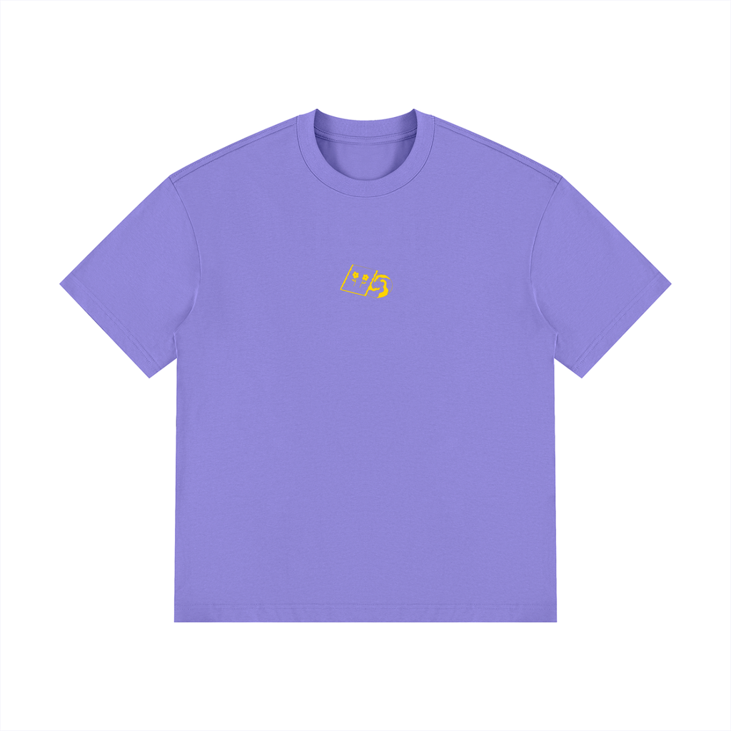 Unisex Drop Shoulder Cotton T-Shirt