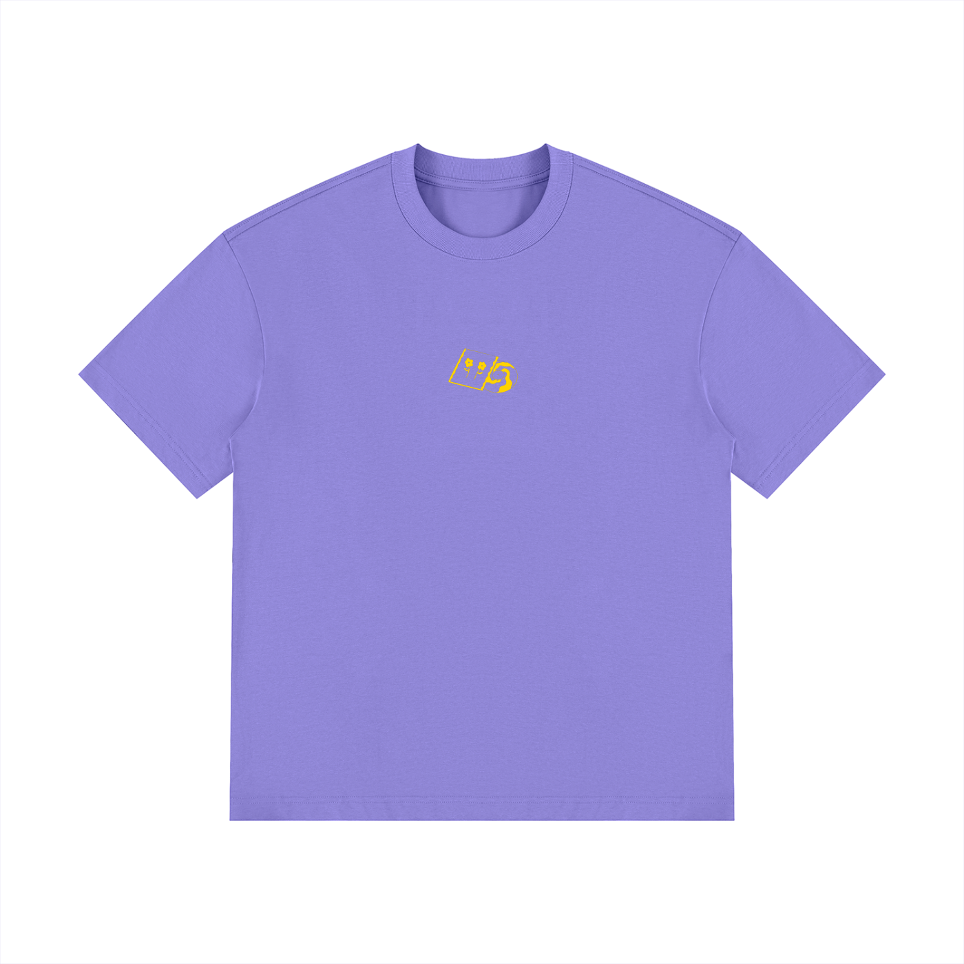 Unisex Drop Shoulder Cotton T-Shirt