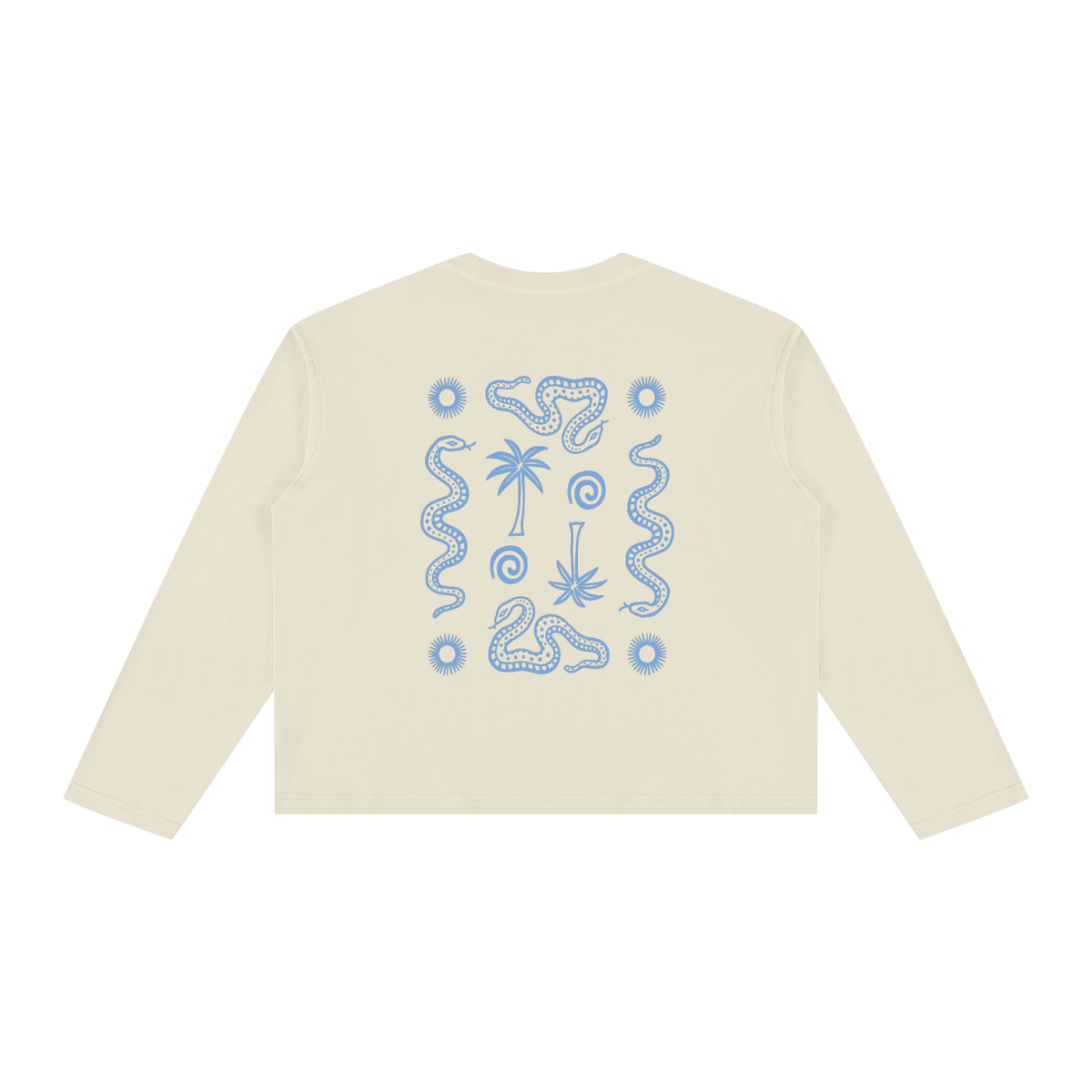 SERPENT RITUAL / 02  Long Sleeve Boxy T-Shirt