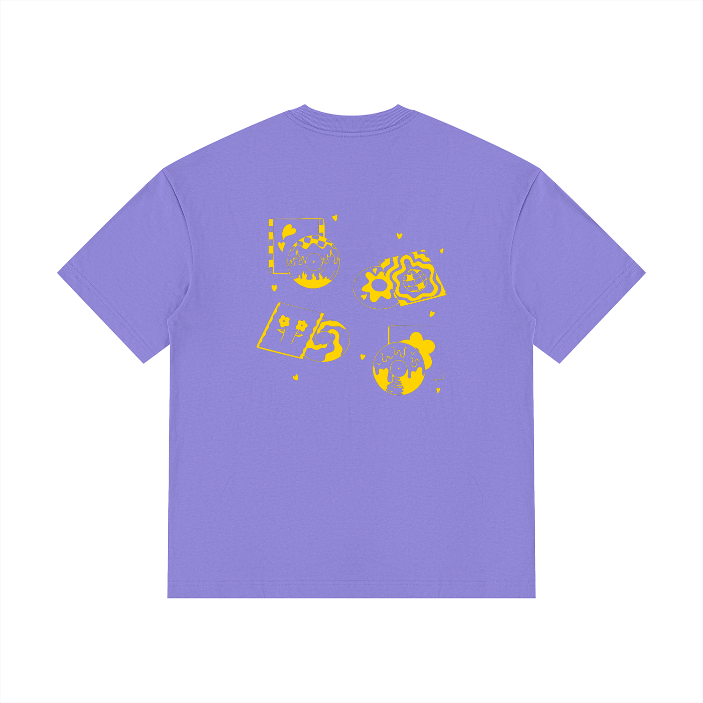 Unisex Drop Shoulder Cotton T-Shirt