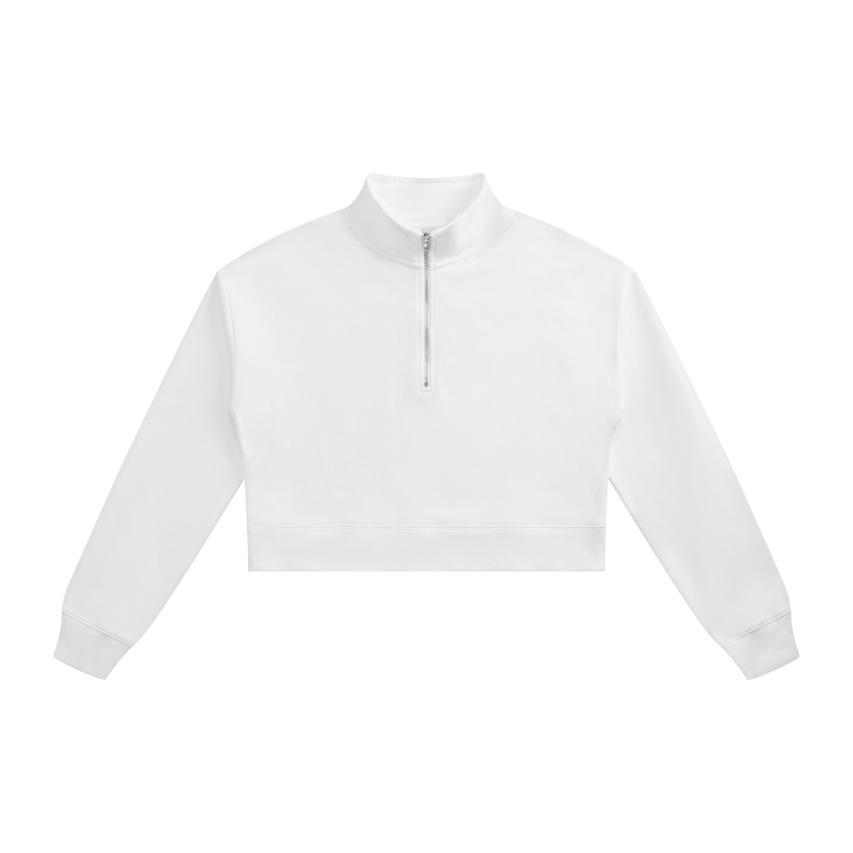 STAY WILD / 01 Women's Crop Quarter-Zip