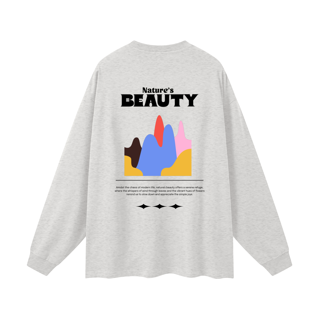 Oversized Unisex Long Sleeve T-Shirt