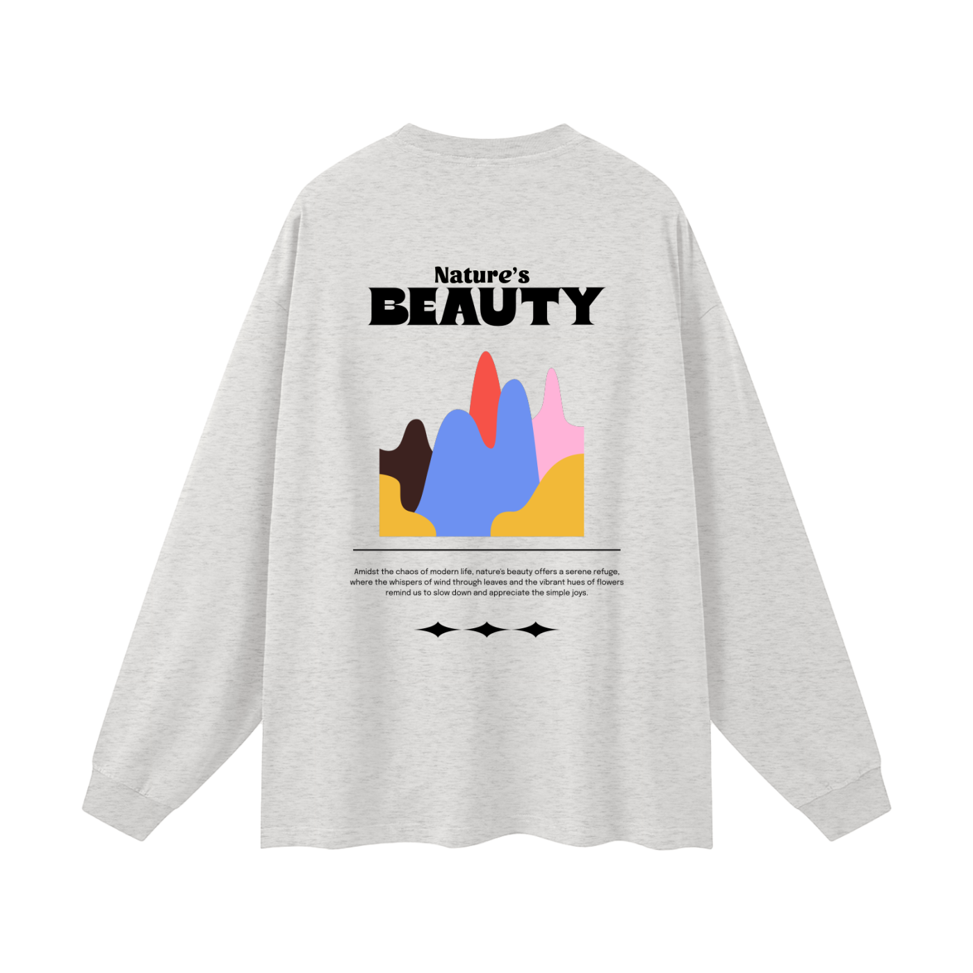 Oversized Unisex Long Sleeve T-Shirt