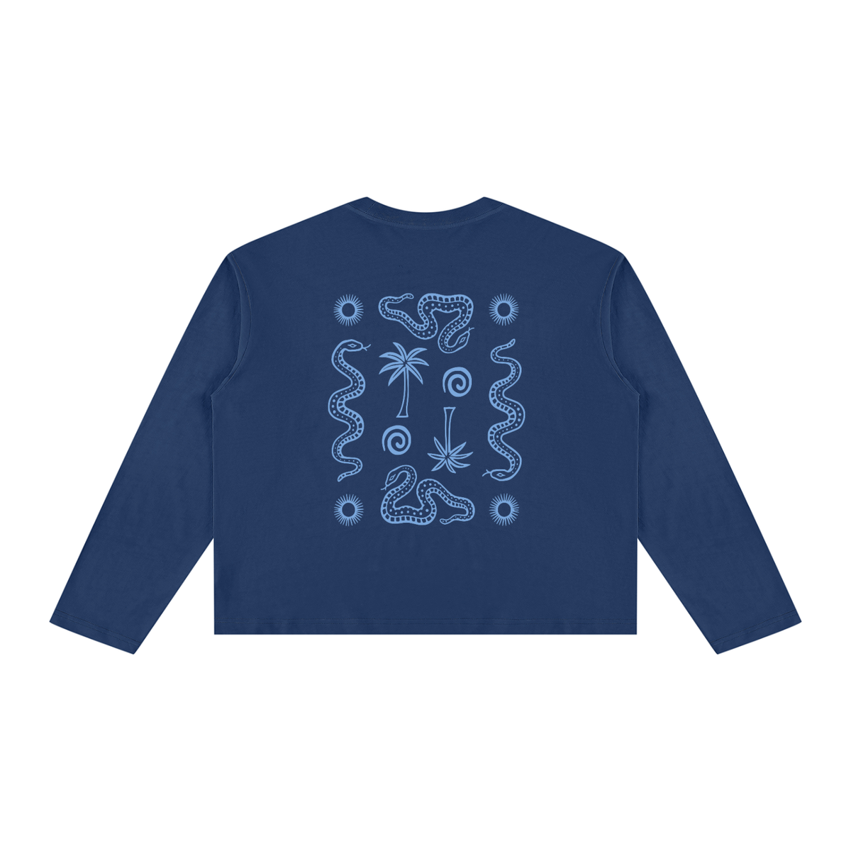 SERPENT RITUAL / 02  Long Sleeve Boxy T-Shirt