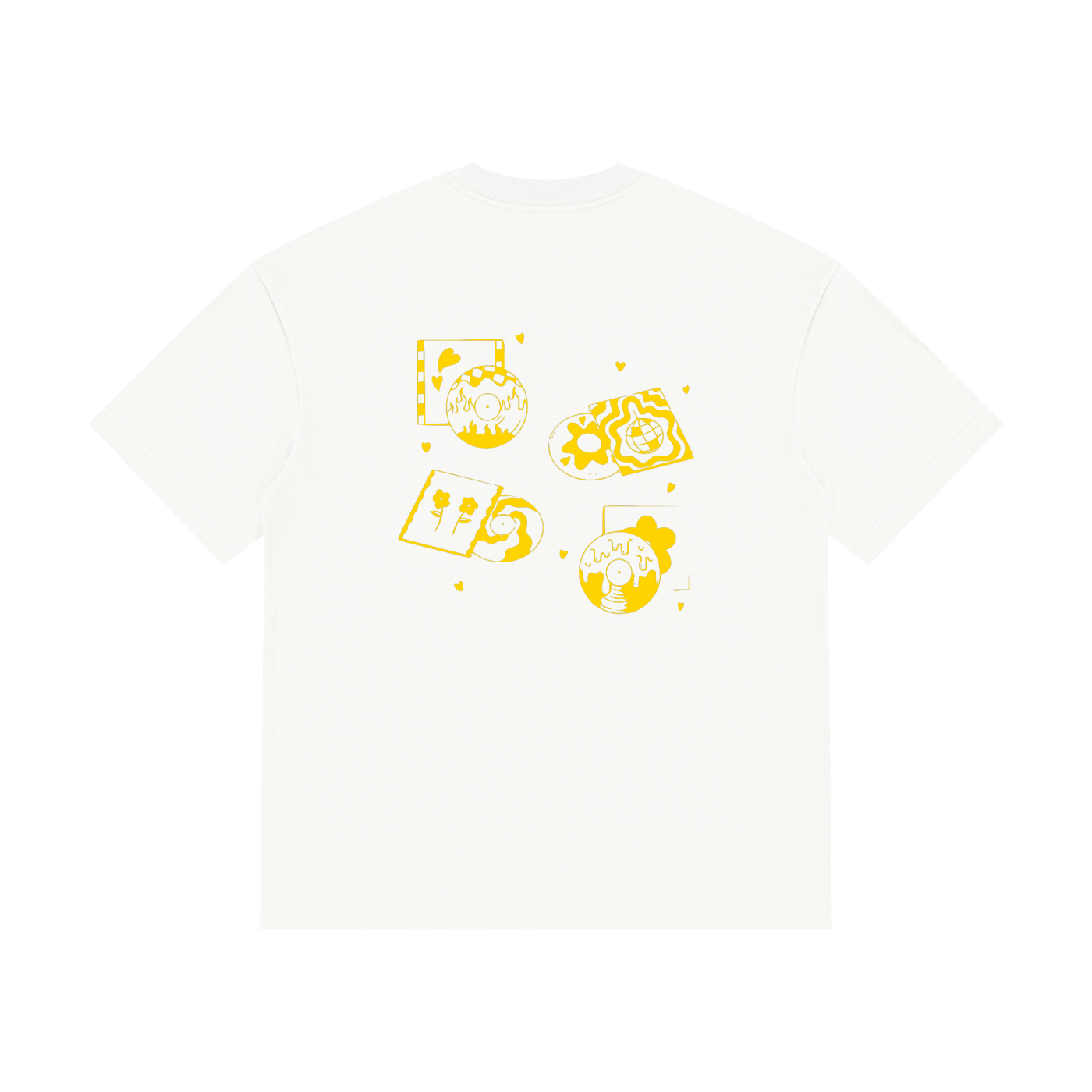 Unisex Drop Shoulder Cotton T-Shirt