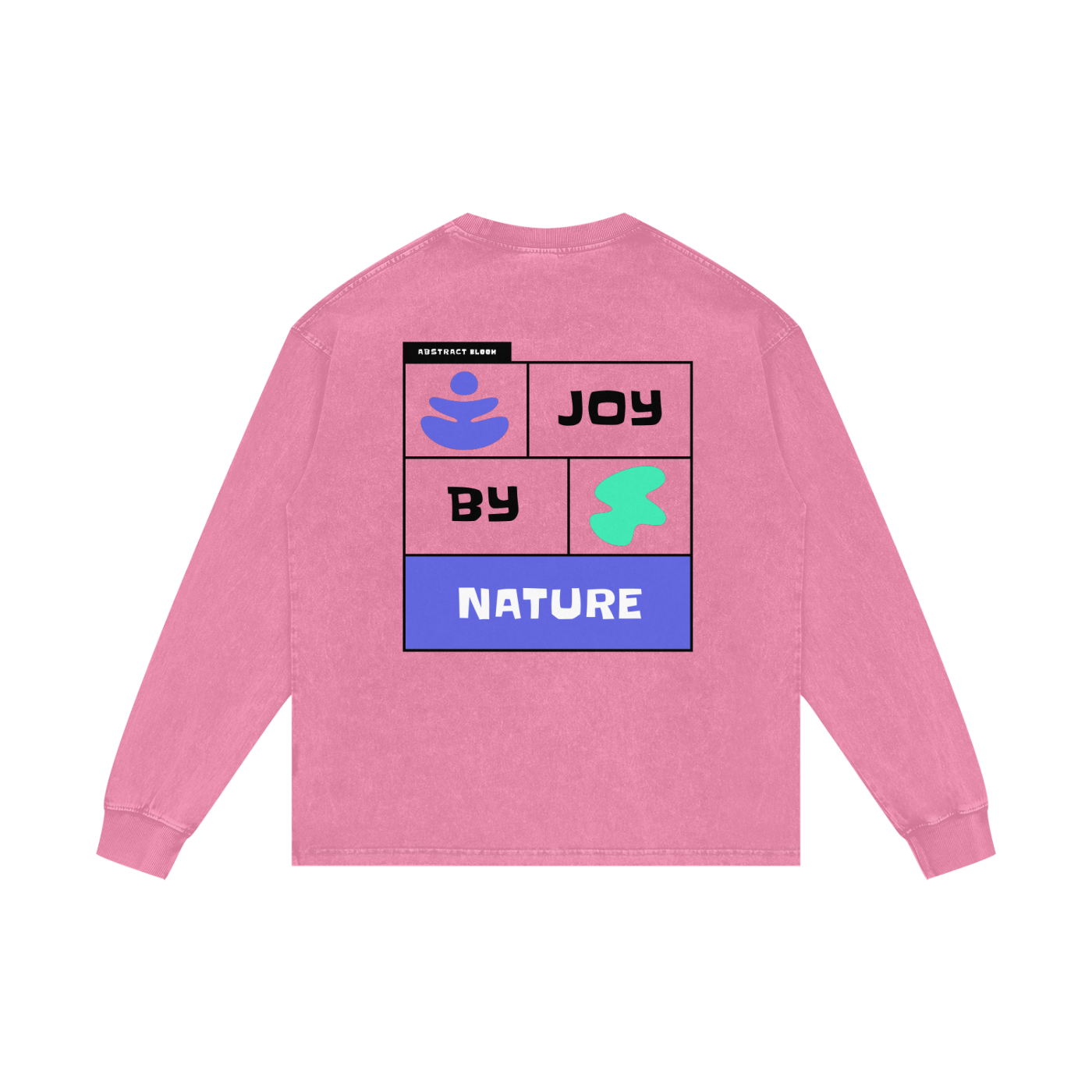 Acid Wash Oversize Long Sleeve T-Shirt