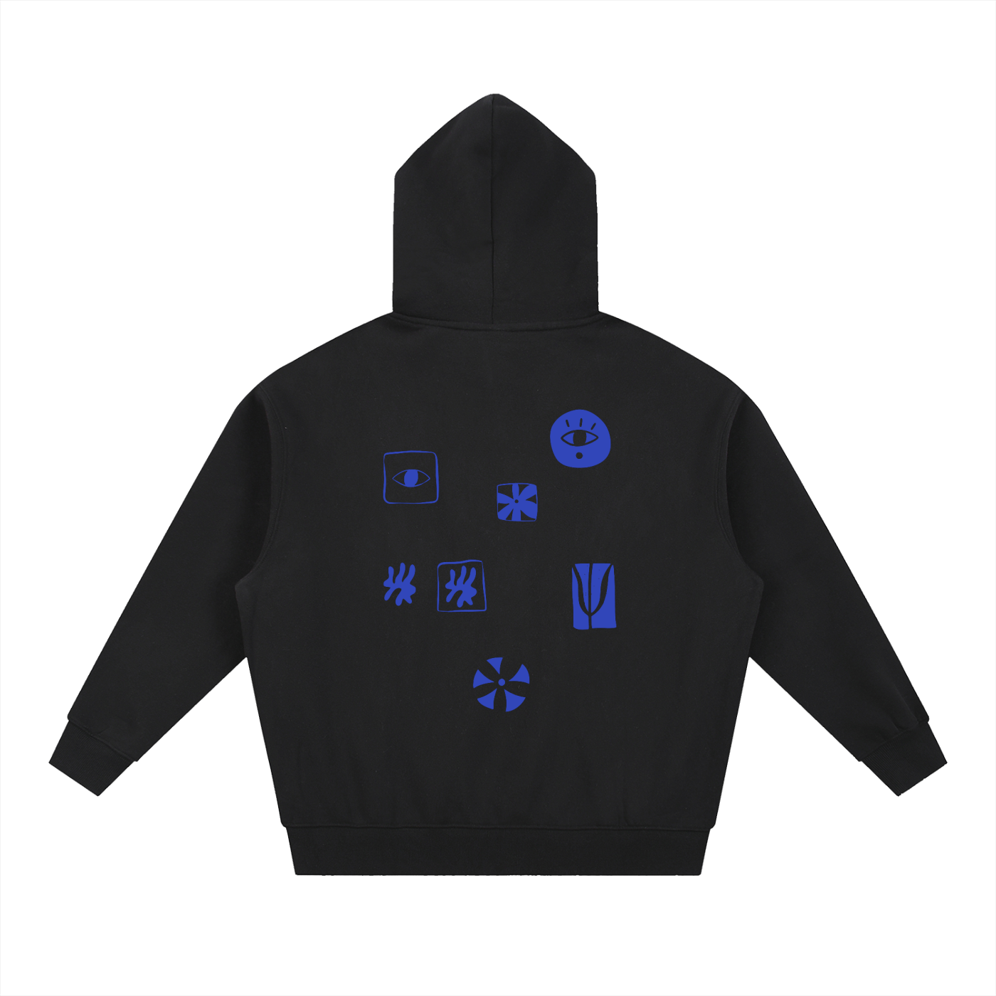 Essential Oversized Boxy Fit Fleece Hoodie