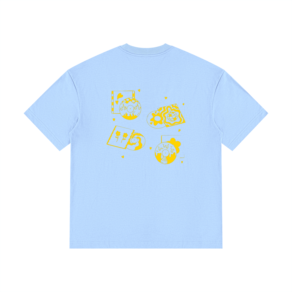 Unisex Drop Shoulder Cotton T-Shirt